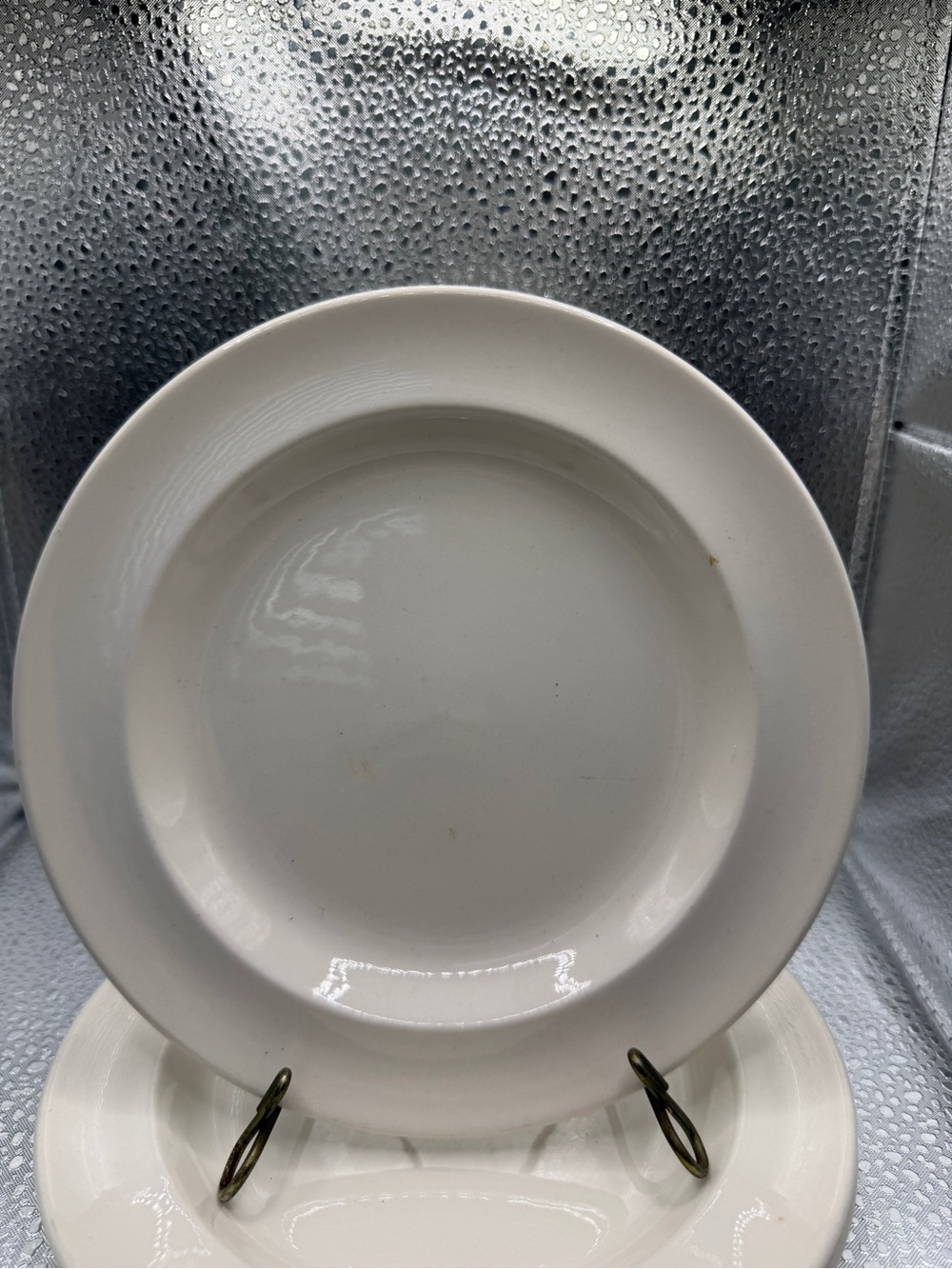 Wedgwood White Ceramic Dinner Plate